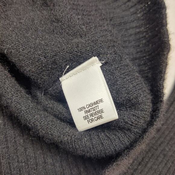 Apt 9 100% Cashmere Purple Argyle Diamond Cardigan Sweater Medium Preppy Cozy - Picture 7 of 10